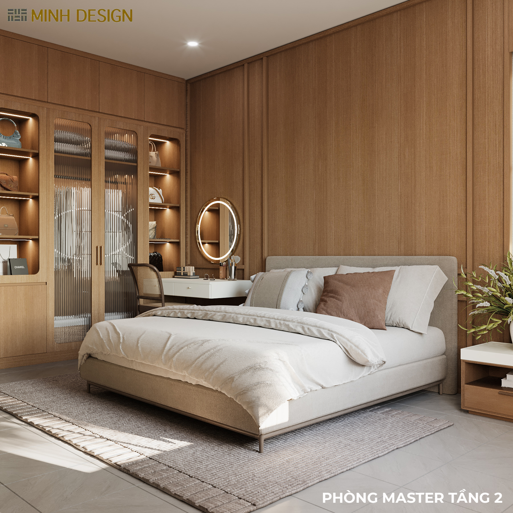 Phòng ngủ Phong cách WABI SABI MS:10-NT2024